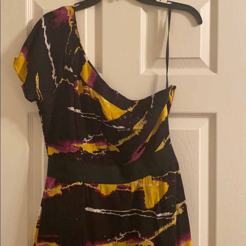 One shoulder dress